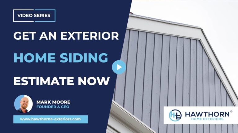 exterior home siding estimate