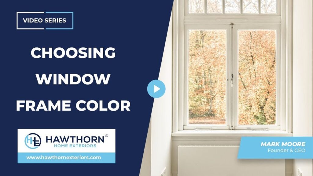 window frame color