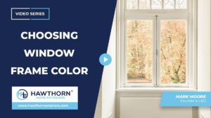 window frame color