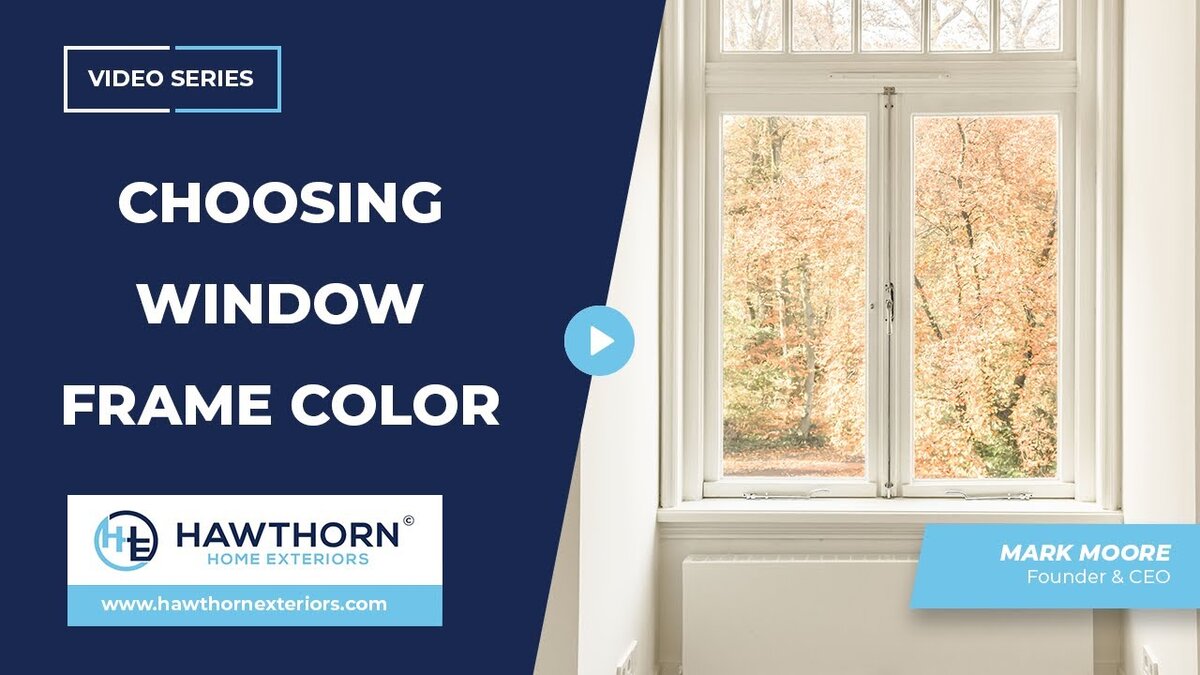 window frame color