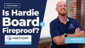 is hardie board fireproof