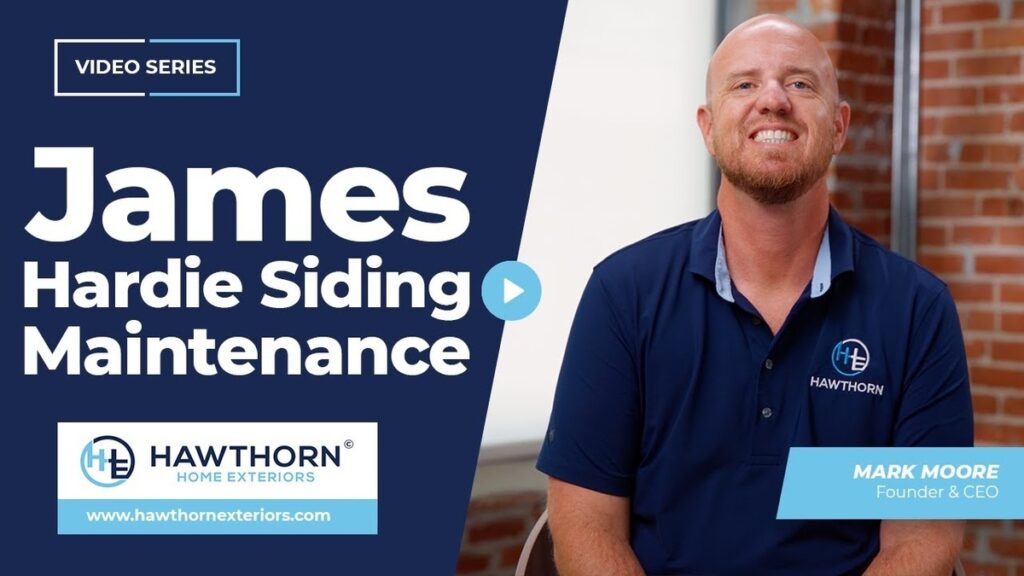 james hardie siding maintenance