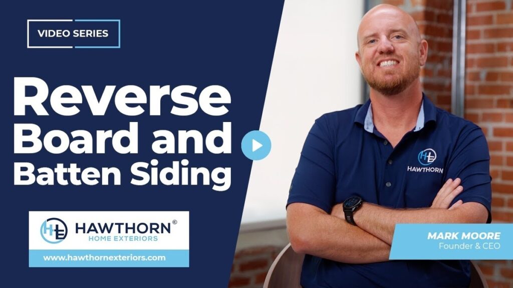 reverse board and batten siding