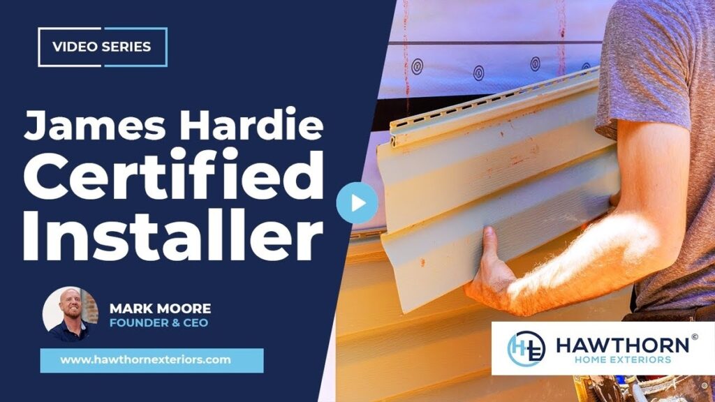 james hardie certified installer