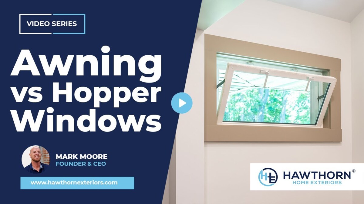 Awning vs Hopper Windows