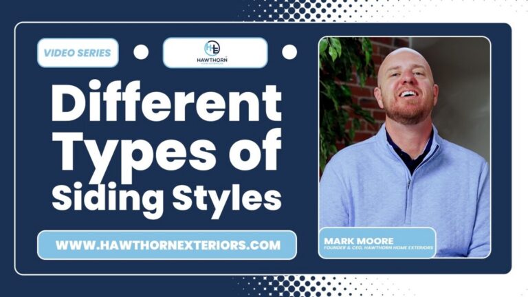 Different Types of Siding Styles