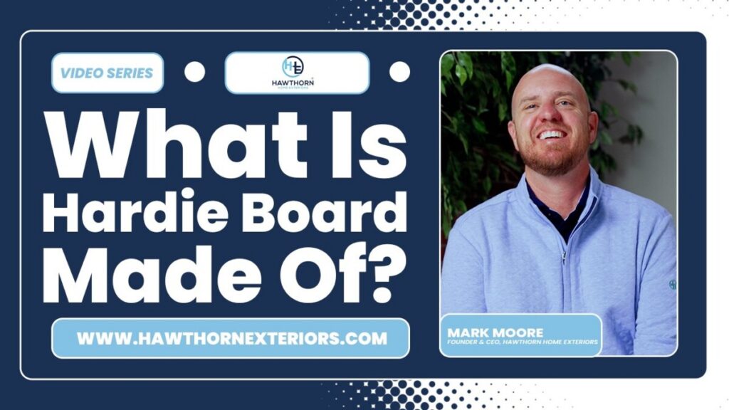 what is hardie board made of
