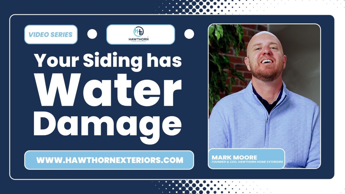 siding water damage