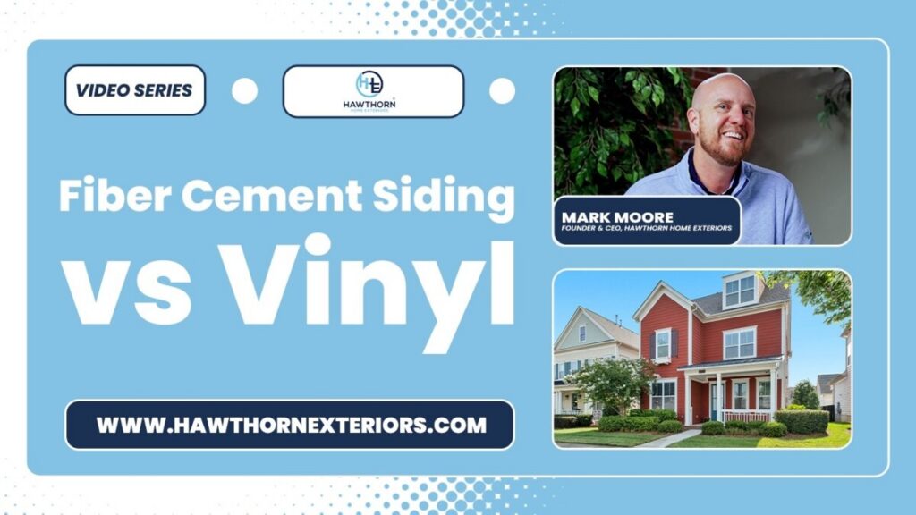fiber cement siding and vinyl