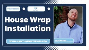 house wrap installation